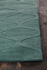 Chandra Mystica Mys29801 Teal Rugs.