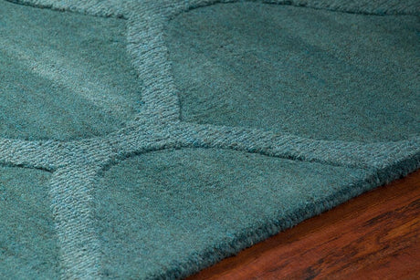 Chandra Mystica Mys29801 Teal Rugs.