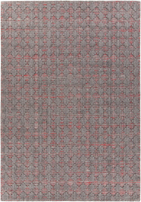Chandra Netix Net33201 Red / Grey Rugs.