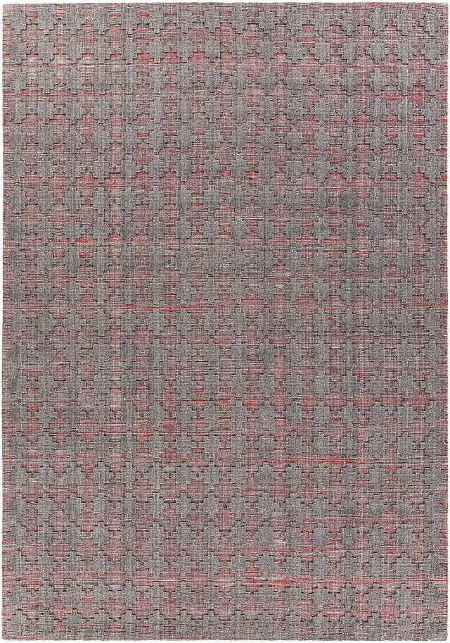 Chandra Netix Net33201 Red / Grey Rugs.