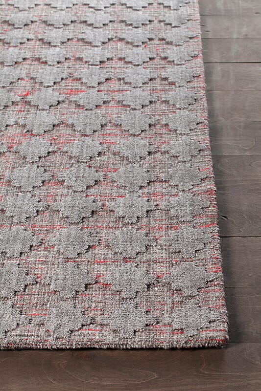 Chandra Netix Net33201 Red / Grey Rugs.