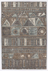 Chandra Nimah Nim-46505 Grey / Beige / White Rugs.