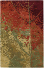 Chandra Nirvana nir-6604 Brown Rugs.