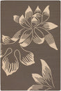 Chandra Nova Nov-3802 Brown / Cream Rugs.