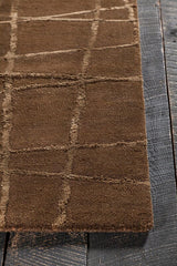 Chandra Oslo Osl31901 Dark Brown Rugs.