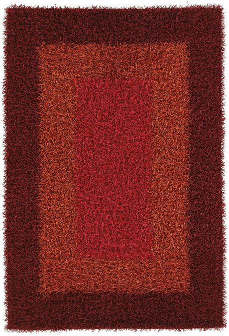 Chandra Paramera par24200 Red Rugs.