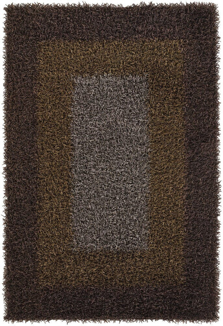 Chandra Paramera par24201 Brown Rugs.