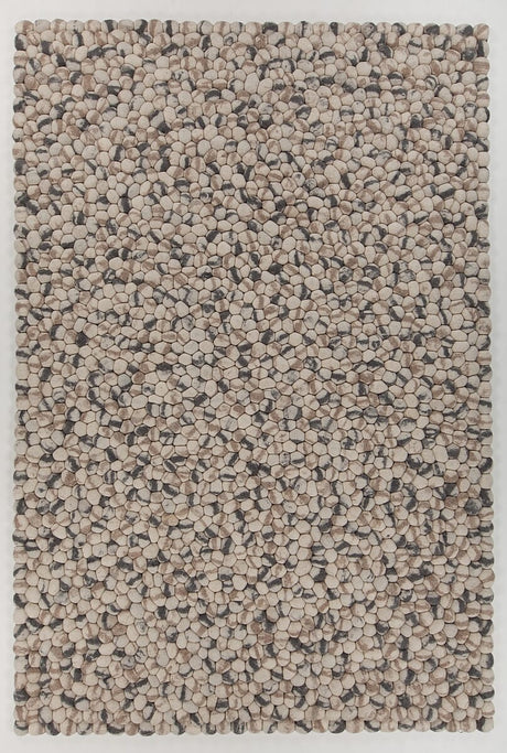 Chandra Pebbles Peb-46700 White / Grey Rugs.