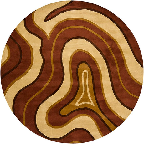Chandra Rain rai-802 Brown Rugs.