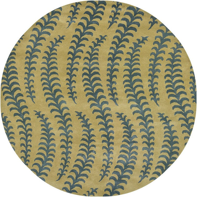 Chandra Rowe Row11122 Green / Blue Rugs.