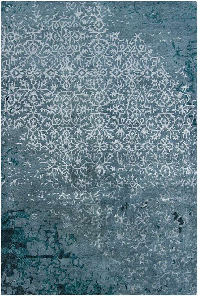 Chandra Rupec Rup39603 Light Blue / Dark Blue Rugs.