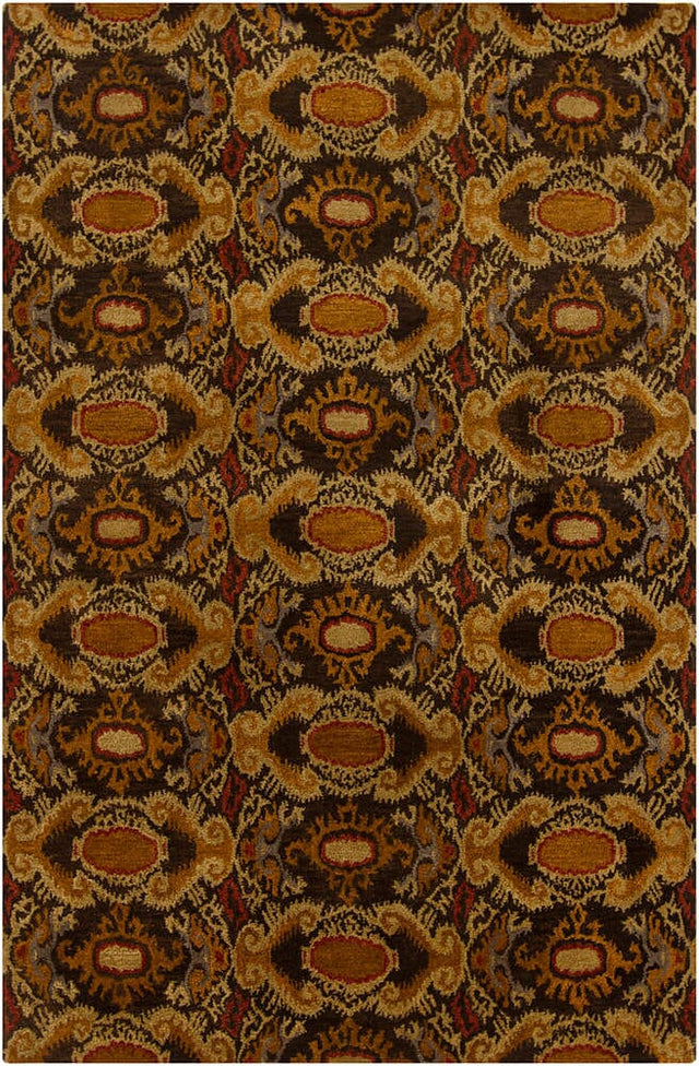 Chandra Rupec Rup39622 Multi / Brown / Gold / Blue / Red Rugs.