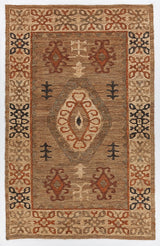 Chandra Ryleigh Ryl-46902 Natural / Tan / Green / Rust Rugs.