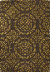 Chandra Satara sat16200 Brown Rugs.