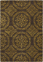 Chandra Satara sat16200 Brown Rugs.
