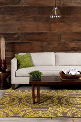 Chandra Satara sat16200 Brown Rugs.