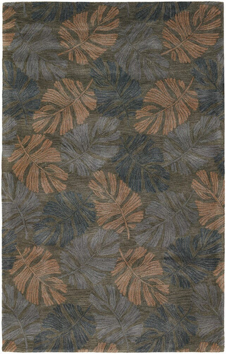 Chandra Seasons Sea30901 Grey / Blue / Peach Rugs.