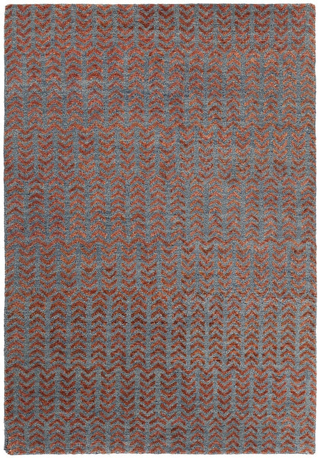 Chandra Selene Sel-48903 Blue / Rust Rugs.