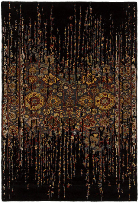 Chandra Spring Spr-29101 Black Rugs.