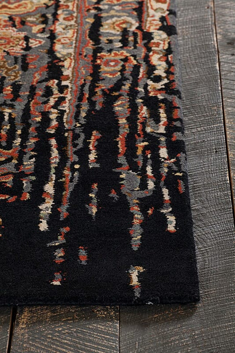 Chandra Spring Spr-29101 Black Rugs.