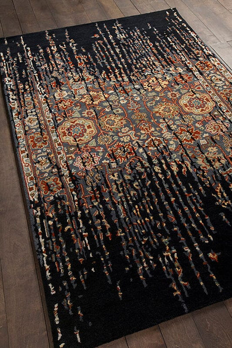 Chandra Spring Spr-29101 Black Rugs.