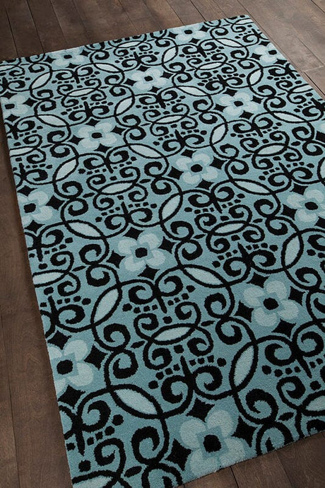 Chandra Stella Ste-52211 Blue Rugs.