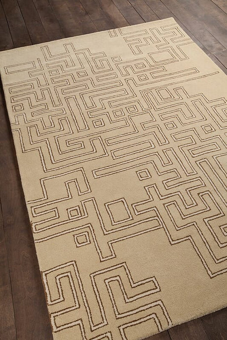 Chandra Stella Ste-52213 Tan Rugs.