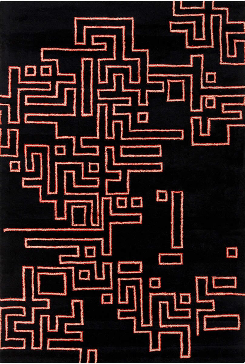 Chandra Stella Ste-52214 Black Rugs.