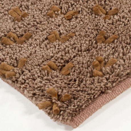 Chandra Strata Str1185 Brown / Dark Brown Rugs.