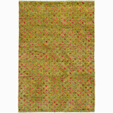 Chandra Strata Str1190 Green / Yellow / Red Rugs.