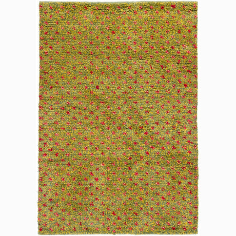 Chandra Strata Str1190 Green / Yellow / Red Rugs.