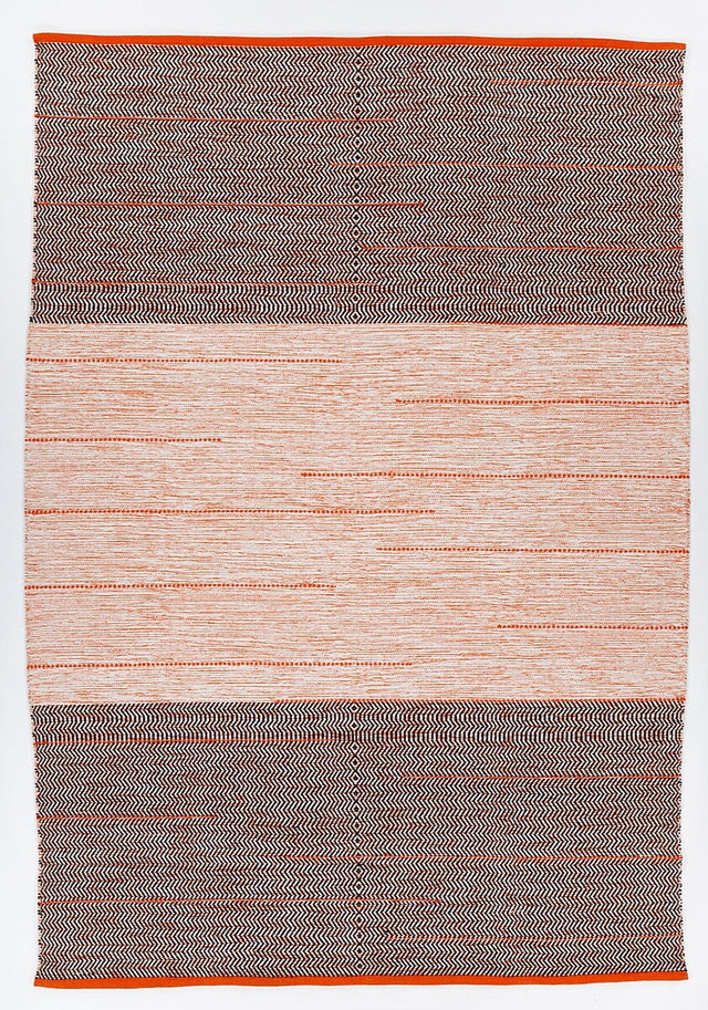 Chandra Tanya Tan-45926 Orange / Black Rugs.