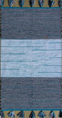 Chandra Tanya Tan-45928 Blue / Black Rugs.