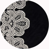 Chandra Taru tar18700 Black Rugs.