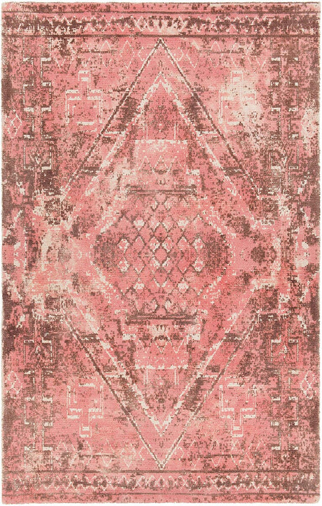 Chandra Tayla Tay42401 Pink / Brown / White Rugs.