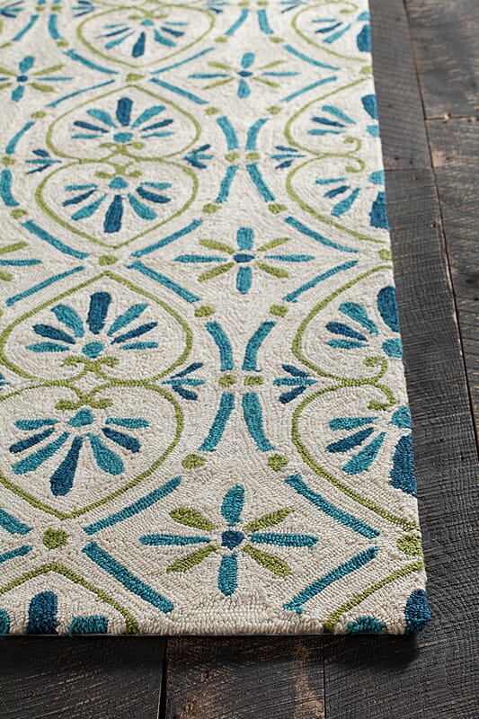 Chandra Terra Ter-35101 Green Rugs.