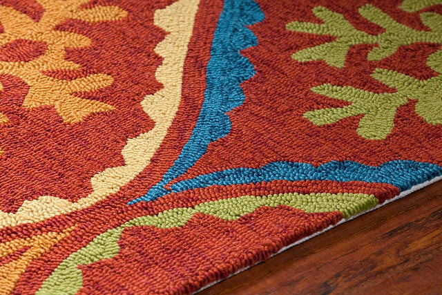 Chandra Terra Ter-35106 Red Rugs.