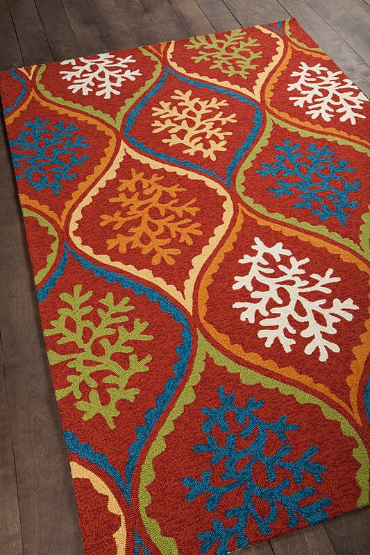 Chandra Terra Ter-35106 Red Rugs.