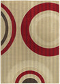 Chandra Torino Tor9002 Red / Beige / Brown Rugs.