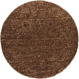 Chandra Uni Uni11001 Beige / Dark Brown Rugs.