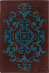Chandra Venetian ven-6004 Blue Rugs.