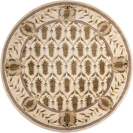 Chandra Verona Ver603 Ivory / Gold / Tan / Green / Brown Rugs.