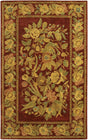 Chandra Verona Ver604 Burgundy / Gold / Green / Blue / Peach Rugs.