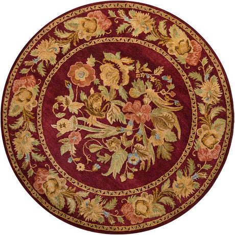 Chandra Verona Ver604 Burgundy / Gold / Green / Blue / Peach Rugs - Chandra - ver604 - 79rd