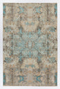 Chandra Vingel Vin-36806 Blue / Brown / Beige / Tan / Grey Rugs.