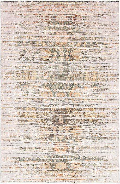 Chandra Vingel Vin36801 Green / Beige / Brown Rugs.