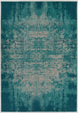 Chandra Willa Wil-46606 Blue / Beige Rugs.