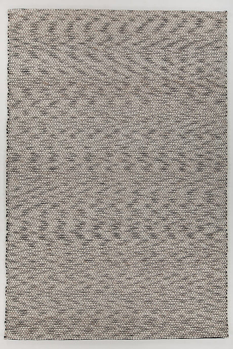 Chandra Yvonne Yvo-48501 White / Black Rugs.