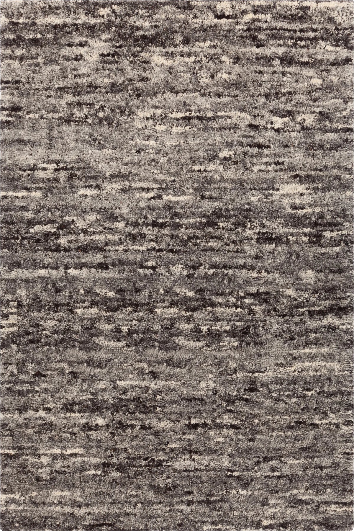 Chandra Zia ZIA-58502 Gray / White / Black rug, flat view