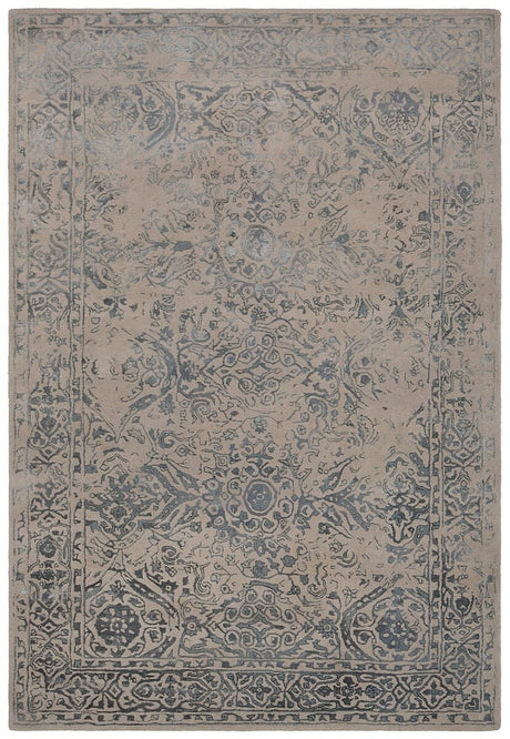 Chandra Zina Zin-45701 Blue / Beige Rugs.